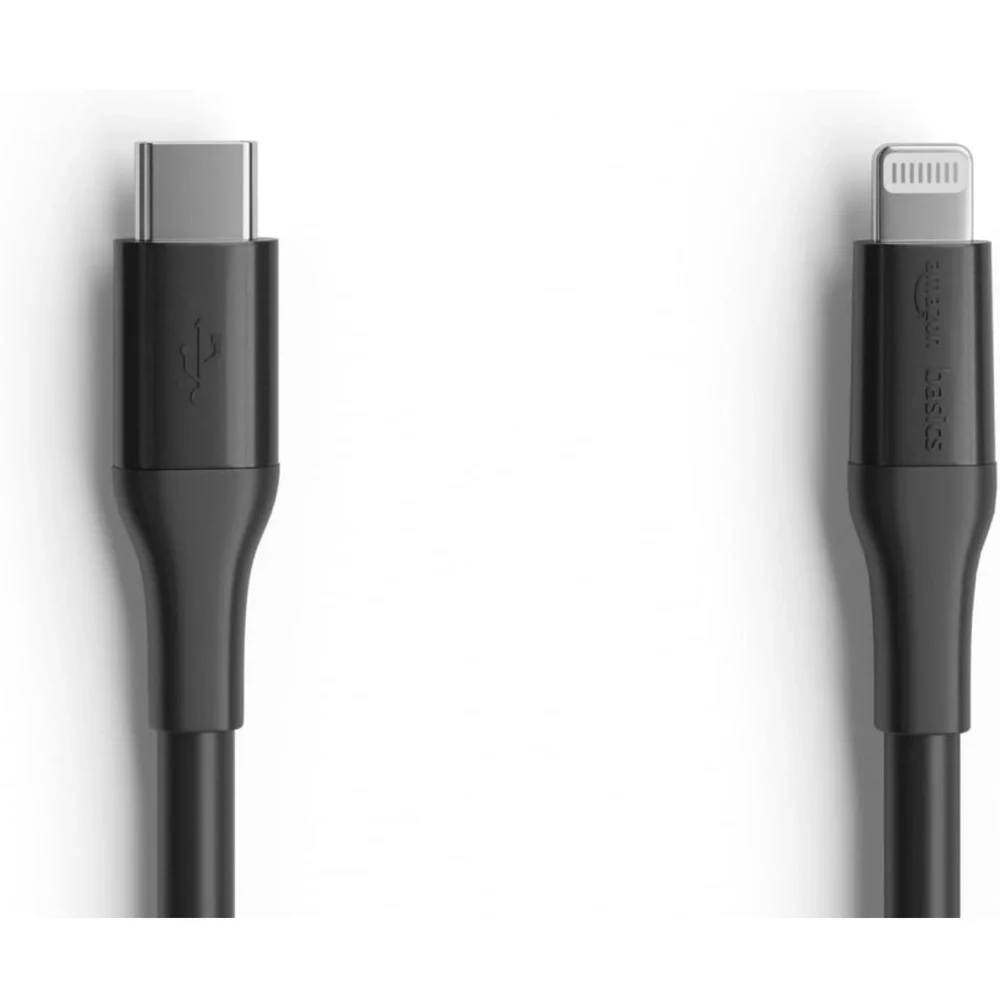 Amazon Basics USB-2.0 Type C to Lightning (MFi Certified) 10ft Charging Cable